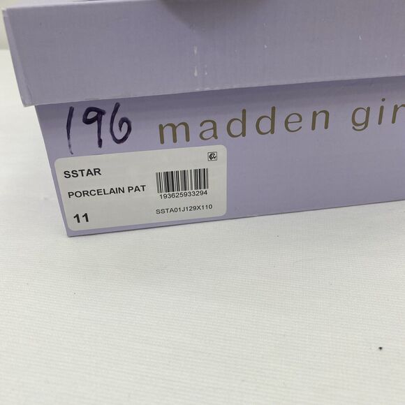 Madden Girl STAR Block Heel Platform Sandal Ankle Strap Square Toe Pink Size 11 - Picture 2 of 13